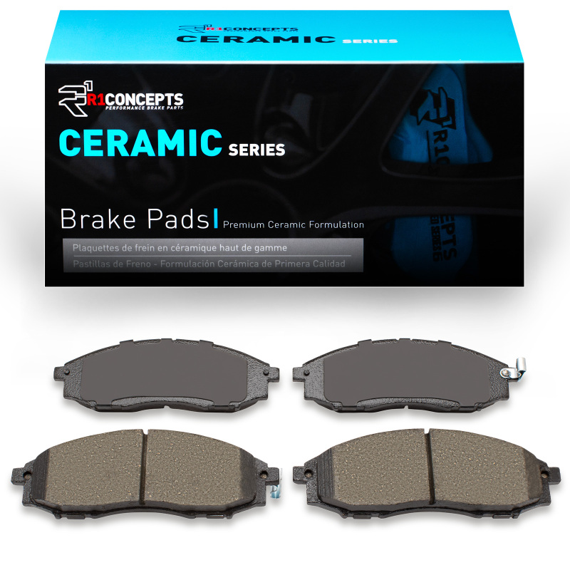 Nissan XTerra Brake Pads - Front - R1 Concepts - Ceramic - `00-`24